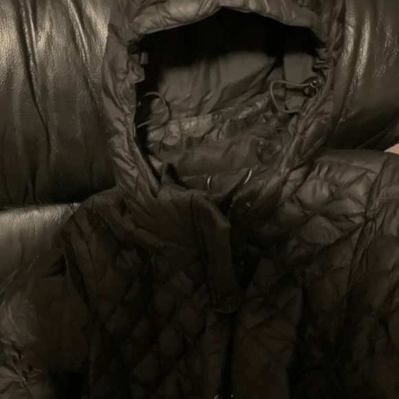 *Rare* The North Face Long Puffer Coat Black - Picture 10 of 13